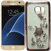 Чехол Beckberg Breathe seria для Samsung G935 Galaxy S7 Edge Rose