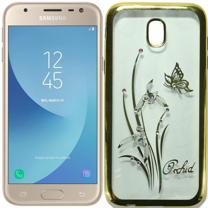 Чехол Beckberg Breathe seria для Samsung J330 (J3-2017) Orchid