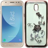 Чехол Beckberg Breathe seria для Samsung J330 (J3-2017) Rose