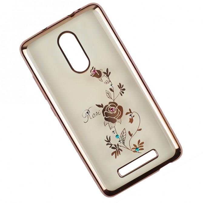 Чехол Beckberg Breathe seria для Xiaomi Redmi 3 Note Rose-2