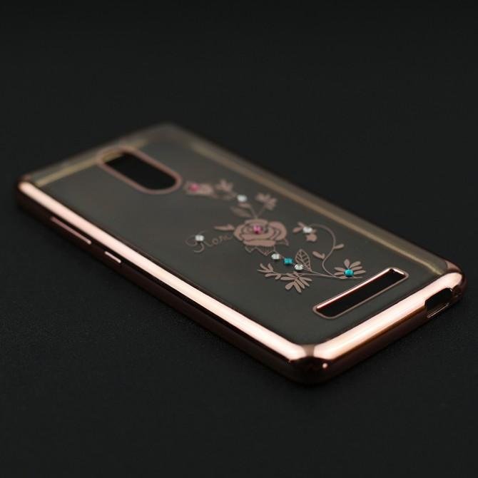 Чехол Beckberg Breathe seria для Xiaomi Redmi 3 Note Rose-3