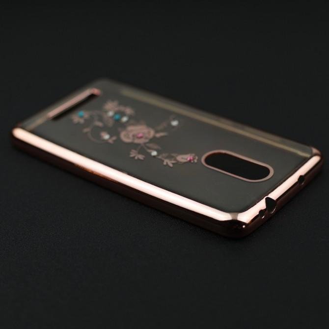 Чехол Beckberg Breathe seria для Xiaomi Redmi 3 Note Rose-4