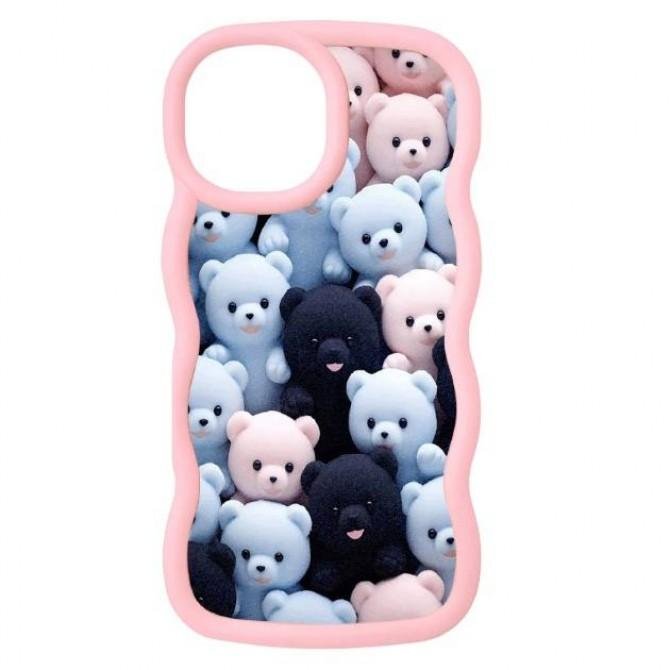 Чохол TPU Cloudy Pictures для Xiaomi Redmi 13C/ Poco C65 Bears