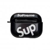 Чехол U-Like Glossy Brand Protective For Airpods Pro SUP Black