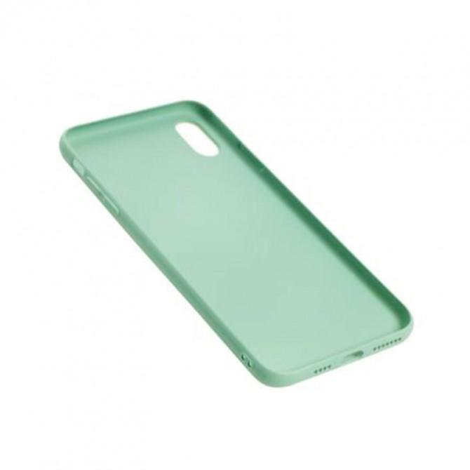 Чохол TPU Glass LV для iPhone Xs М'ятний-2