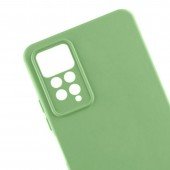 Силіконовий чохол Soft для Xiaomi Redmi Note 11 (Global)/Note 11S Фісташковий FULL Силіконовий чохол Soft для Xiaomi Redmi Note 11 (Global)/Note 11S Фісташковий FULL