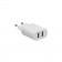 Мережевий зарядний пристрій Remax 2USB White + Type-C (RP-U35)