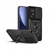 Чохол HONOR Hard Defence Series Xiaomi Redmi Note 12S Black (with Camshield and magnet) Чохол HONOR Hard Defence Series Xiaomi Redmi Note 12S Black (with Camshield and magnet)