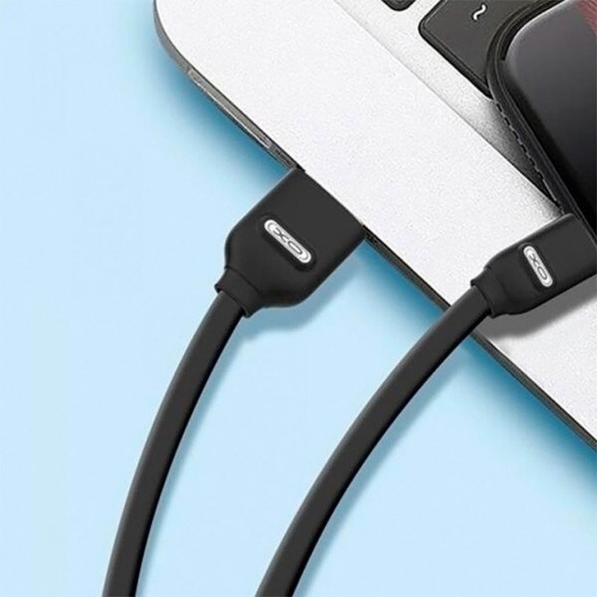 USB Cable XO NB150 Type-C 2.4A/1m Black-1