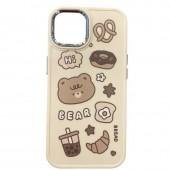 Накладка Graffiti Cartoon для iPhone 15 Bear&Sweets