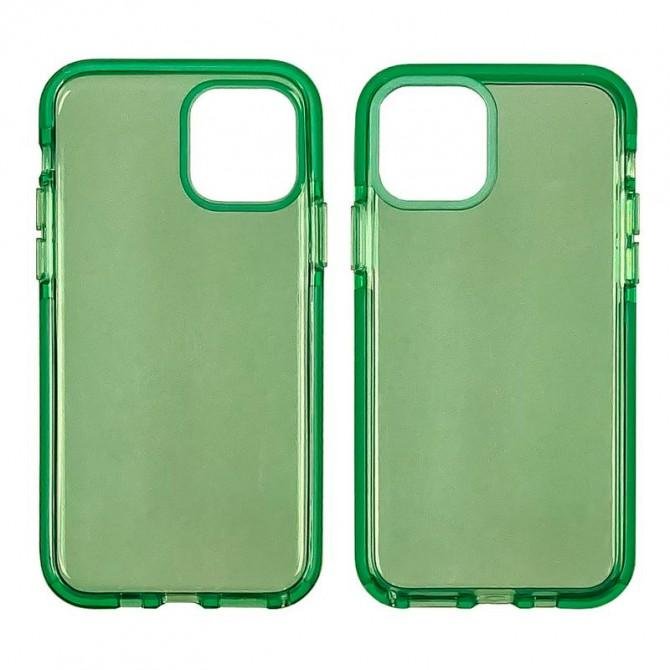 Чохол силіконовий Clear Neon для Apple iPhone 11 Зелений