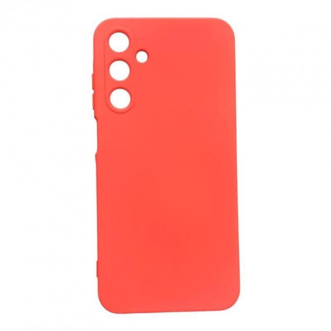 Чехол Original Soft Case Samsung A166 Galaxy A16 Ярко-розовый FULL