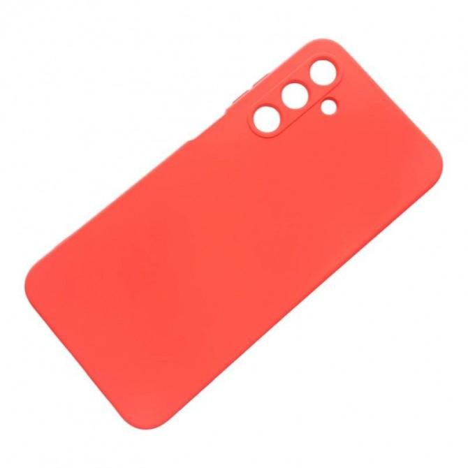 Чехол Original Soft Case Samsung A166 Galaxy A16 Ярко-розовый FULL-2