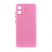 Чехол Silicone Case Motorola Moto E13 Рожевий FULL Чехол Silicone Case Motorola Moto E13 Рожевий FULL