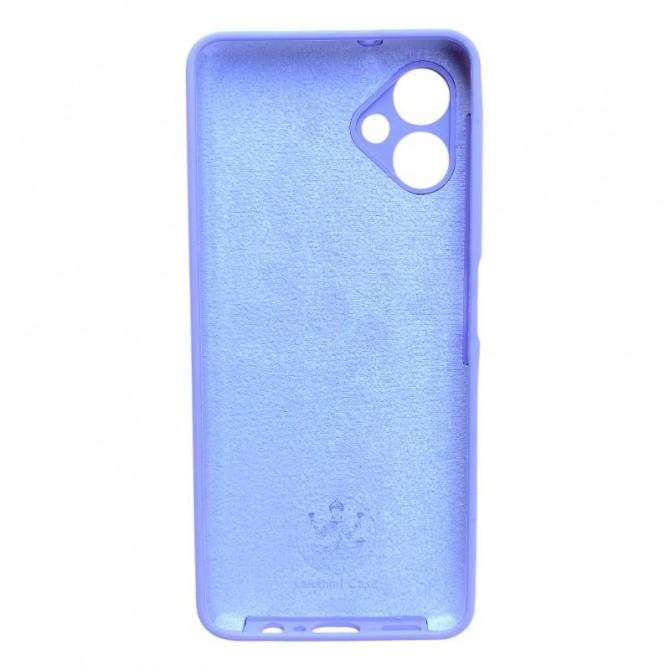 Чехол Soft Case Samsung A075 Galaxy A07 Лавандовий FULL-1