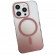 Чехол TPU+PC Shadow with MagSafe для Apple iPhone 16 Pro (6.3") Rose Gold