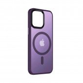 Чохол TPU+PC Metal Buttons with MagSafe Colorful для Apple iPhone 16 Pro (6.3