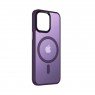 Чехол TPU+PC Metal Buttons with MagSafe Colorful для Apple iPhone 16 Pro (6.3