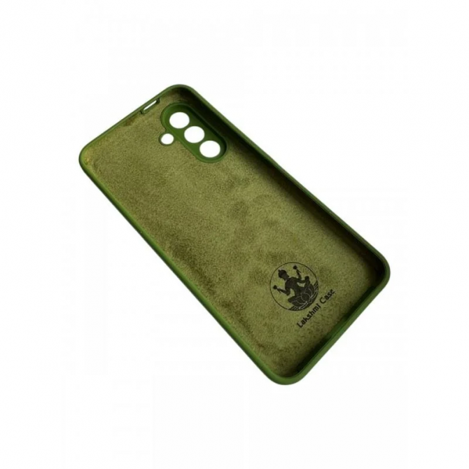 Чехол Original Soft Case Samsung Galaxy S25 FE Зеленый FULL-3