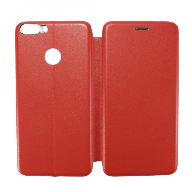 Чехол книжка U-Like Best для Huawei P Smart 2018 Red-6