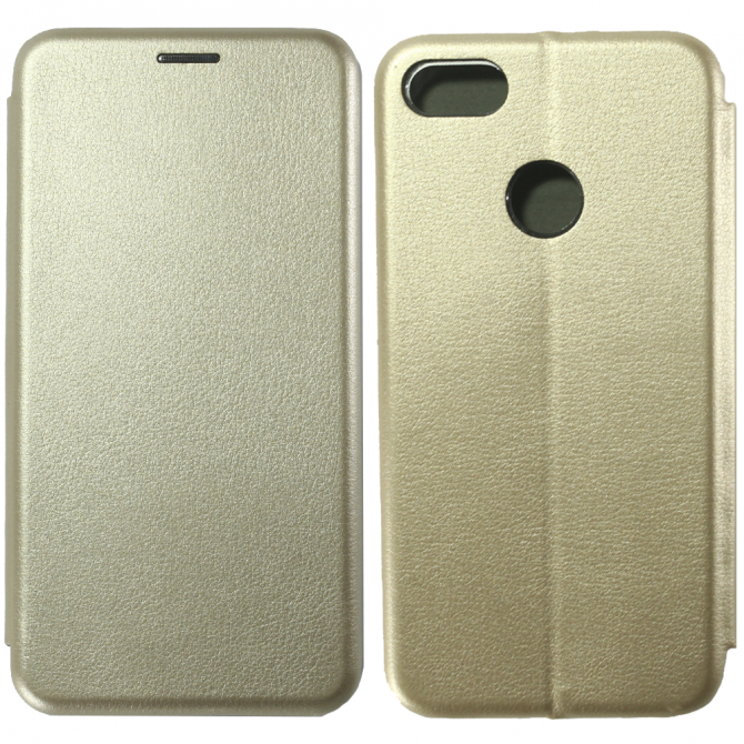 Чехол книжка U-Like Best для Huawei P9 Lite Mini/ Nova Lite (2017) Gold