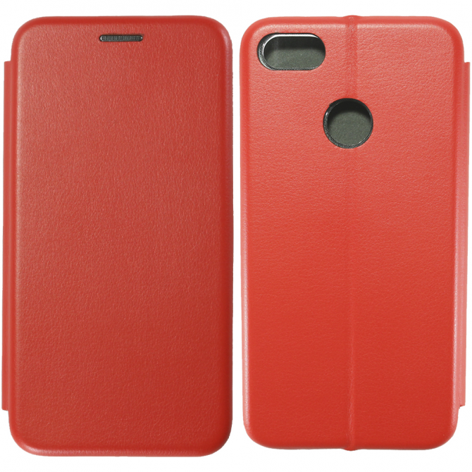 Чехол книжка U-Like Best для Huawei P9 Lite Mini/ Nova Lite (2017) Red