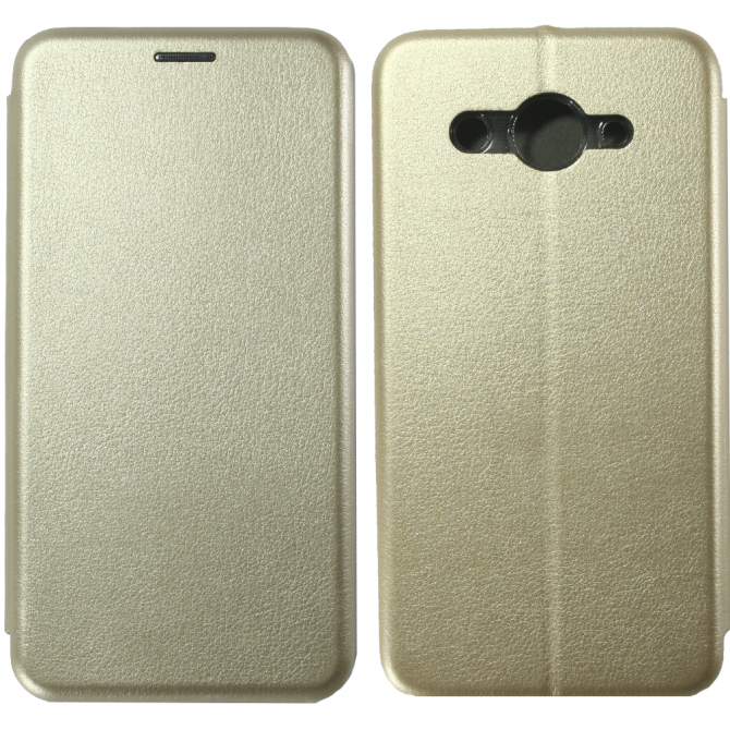 Чохол книжка U-Like Best для Huawei Y3 2017 Золотий