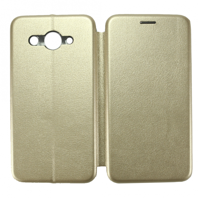 Чохол книжка U-Like Best для Huawei Y3 2017 Золотий-6