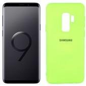 Чехол Soft Case для Samsung G965 Galaxy S9 Plus Салатовый FULL