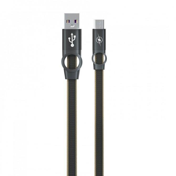 Кабель Gelius Pro Flexible 2 GP-UC07m MicroUSB Black
