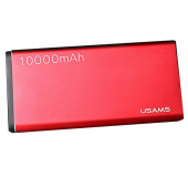 Повербанк Usams US-CD23 Birkin Series 10000 mAh Червоний Повербанк Usams US-CD23 Birkin Series 10000 mAh Червоний