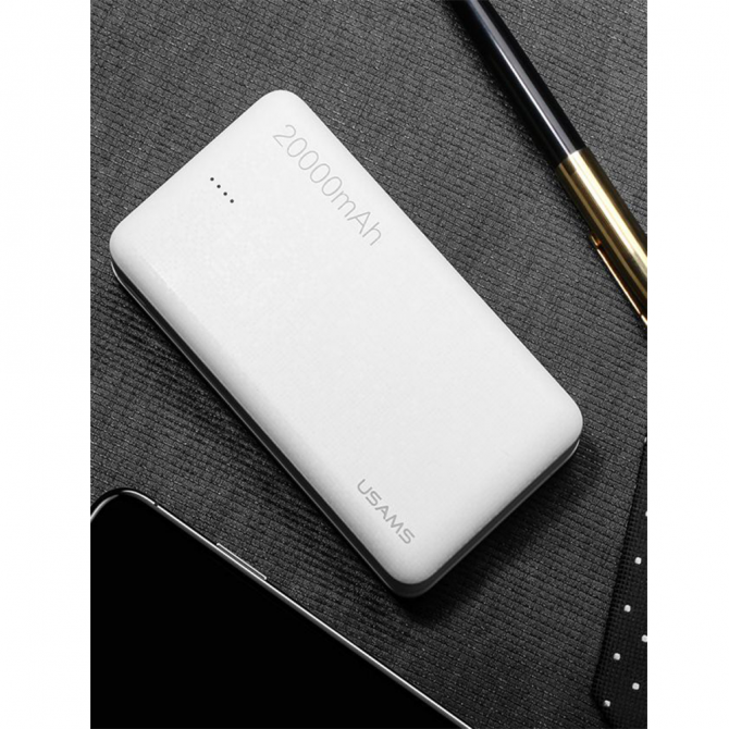 Повербанк Usams US-CD32 Mosaic Series 20000 mAh Білий-2