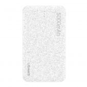 Повербанк Usams US-CD20 Mosaic Series 5000 mAh Білий Повербанк Usams US-CD20 Mosaic Series 5000 mAh Білий