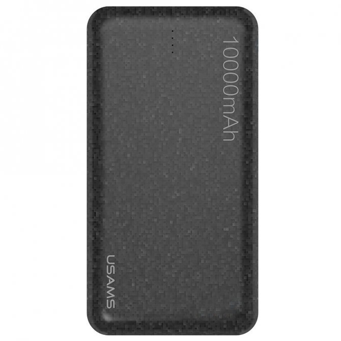 Повербанк Usams US-CD21 Mosaic Series 10000 mAh Чорний