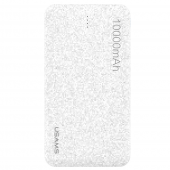 Повербанк Usams US-CD21 Mosaic Series 10000 mAh Білий Повербанк Usams US-CD21 Mosaic Series 10000 mAh Білий