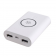 Повербанк Usams+Wireless Charging Pad US-CD31 Wish Series 8000 mAh Белый
