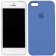Чохол силіконовий для iPhone 5/5s/SE Яскраво синій