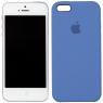 Чехол силиконовый для iPhone 5/5s/SE Ярко синий
