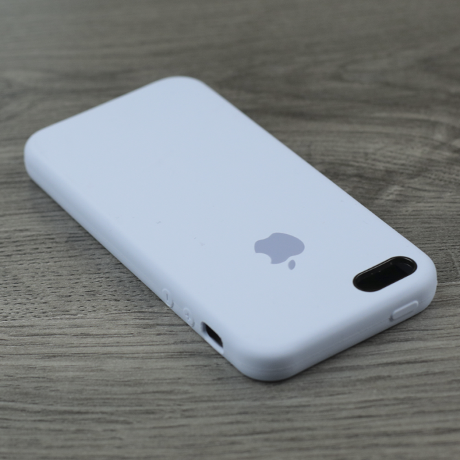Чехол силиконовый для iPhone 5/5s/SE Морской синий-4