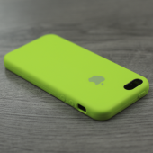 Чехол силиконовый для iPhone 5/5s/SE Ярко зеленый Чехол силиконовый для iPhone 5/5s/SE Ярко зеленый