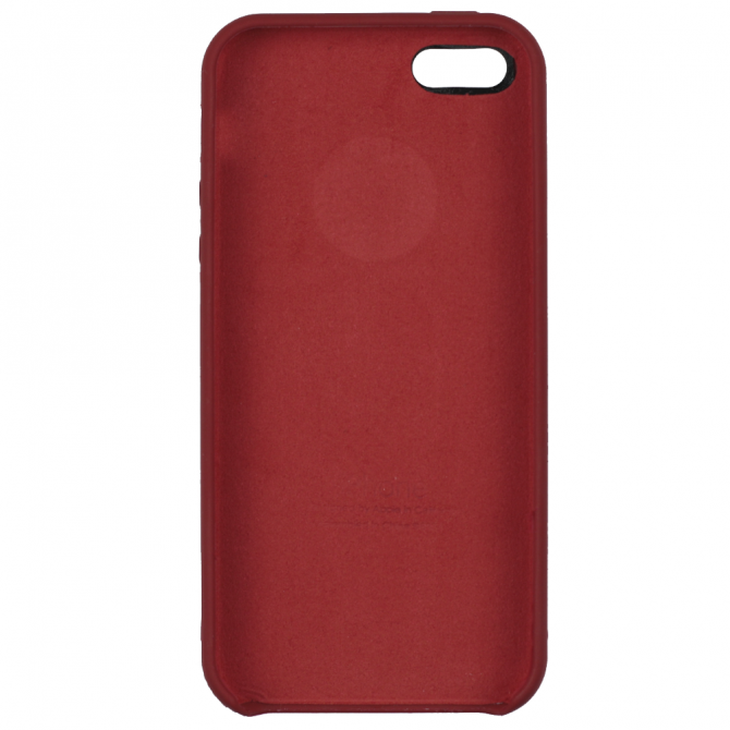 Чехол силиконовый для iPhone 5/5s/SE Клюква-2