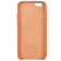 Чехол силиконовый для iPhone 6/6s Светло оранжевый