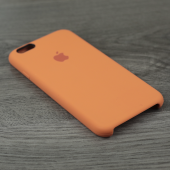Чохол силіконовий для iPhone 6/6s Світло Помаранчевий