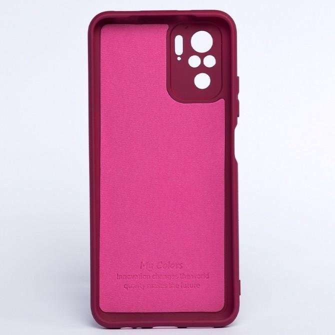 Чехол-накладка Original Soft Case Xiaomi Redmi Note 10 Марсала FULL-1