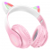 Наушники Bluetooth Headset Hoco W42 cat ear Cherry