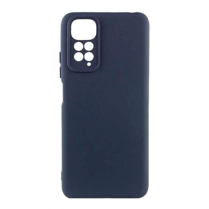 Чехол Original Soft Case Xiaomi Redmi Note 11 (Global)/Note 11S Синий FULL
