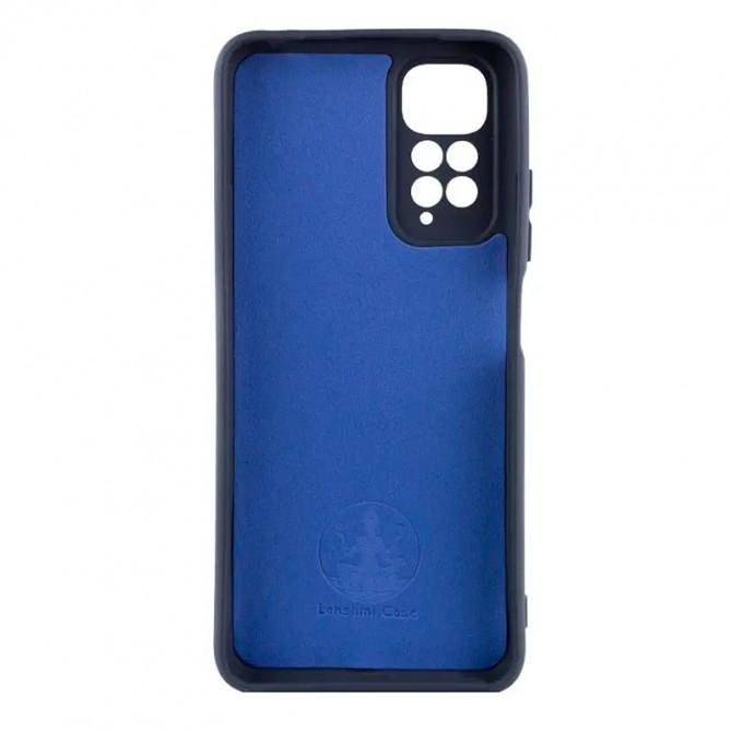 Чехол Original Soft Case Xiaomi Redmi Note 11 (Global)/Note 11S Синий FULL-1