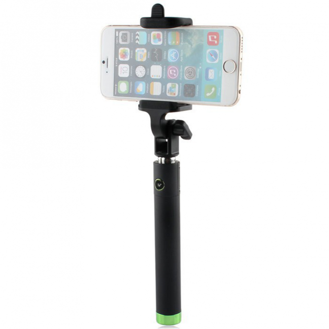 Монопод LOCUST Зелений+ Bluetooth кнопка-5