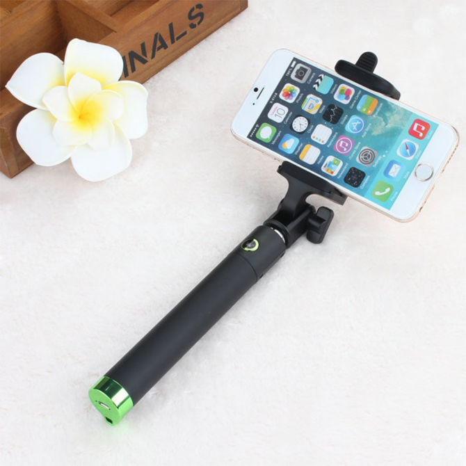 Монопод LOCUST Зелений+ Bluetooth кнопка-6