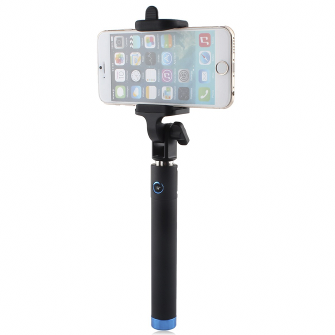 Монопод LOCUST Синій + Bluetooth кнопка-2